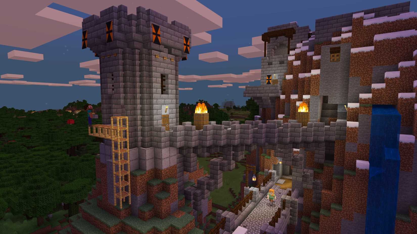 minecraft castle build