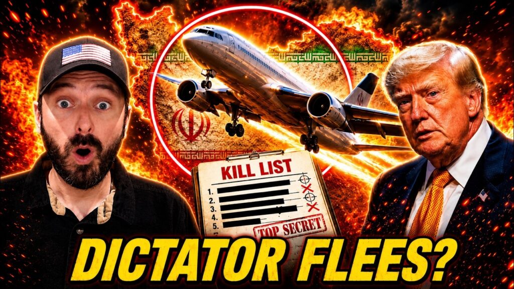 Secret Iran Planes SCRAMBLING To Bunkers – Trump CONFIRMS Kill List