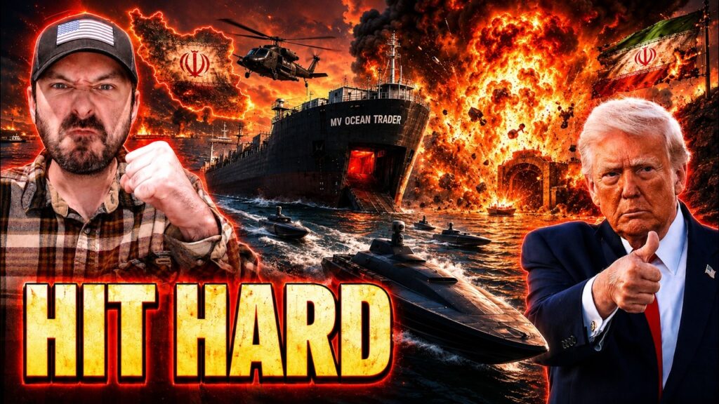Trump SMACKS Iran With Secret Weapon – Black Ops Ship RACING In