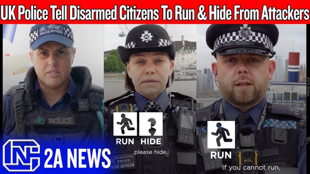 UK Police Tell Citizens To Run, Hide, And Hope