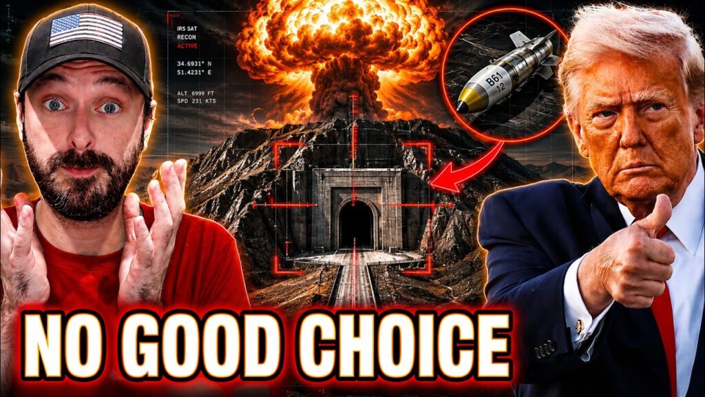 Will Trump Nuke Iran’s Indestructible Secret Pickaxe Mountain?