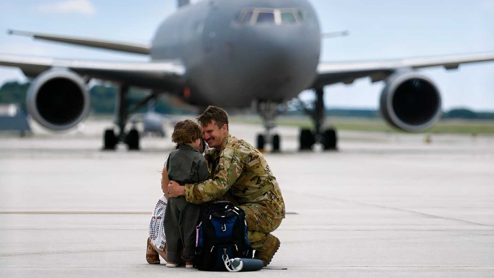 Back On Solid Ground Airmen from the 157th Air Refueling Wing