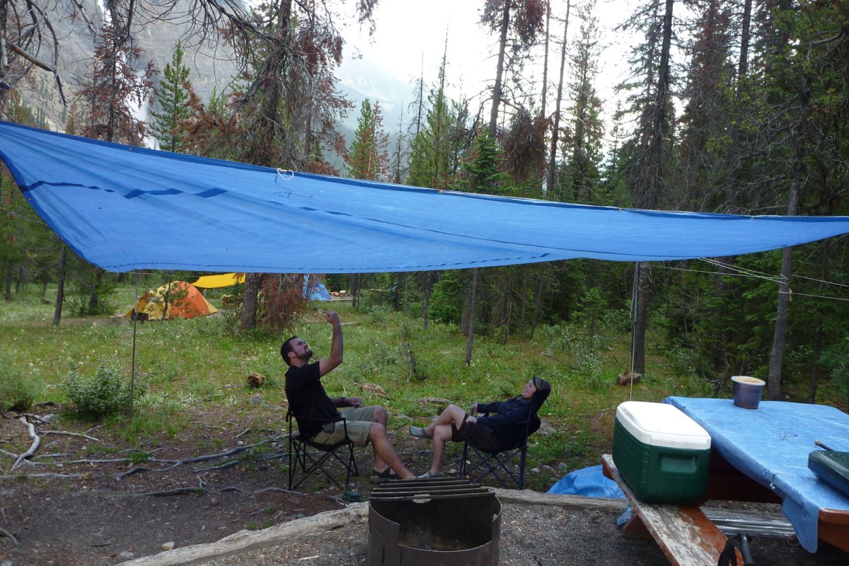 camping tarp
