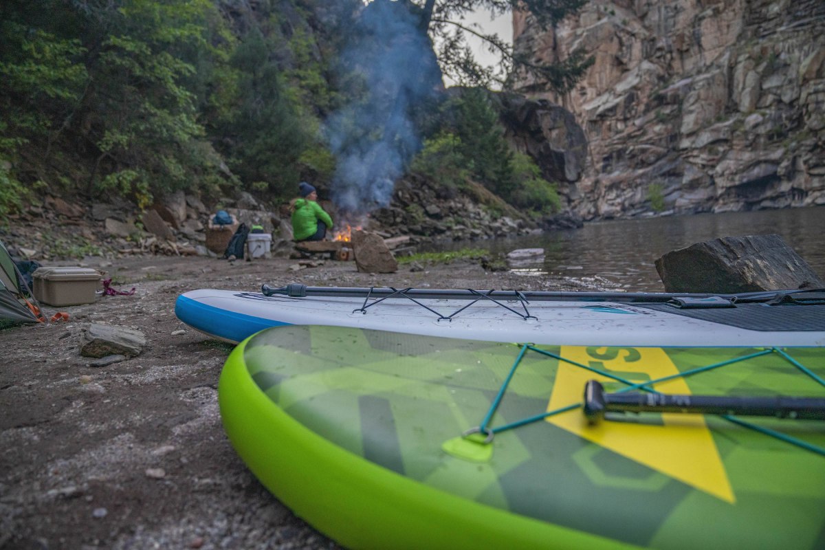 SUP Camping