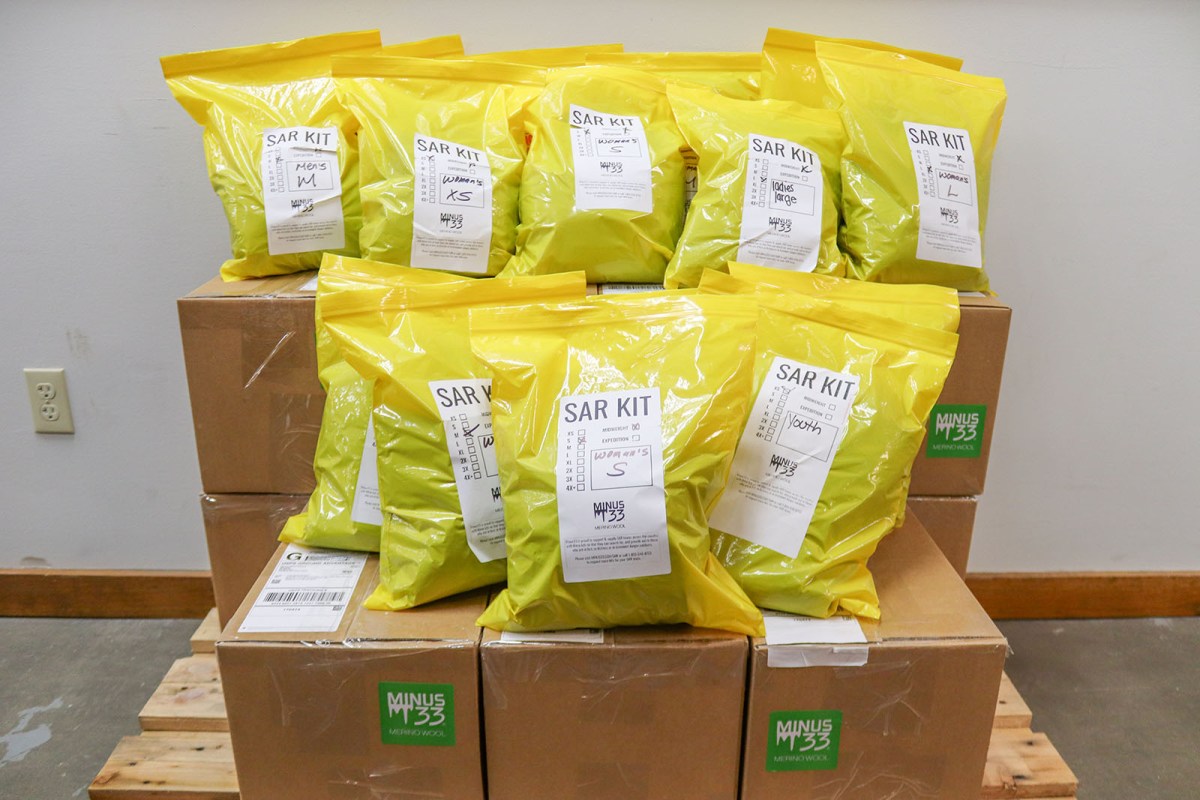 SAR Kits packaged