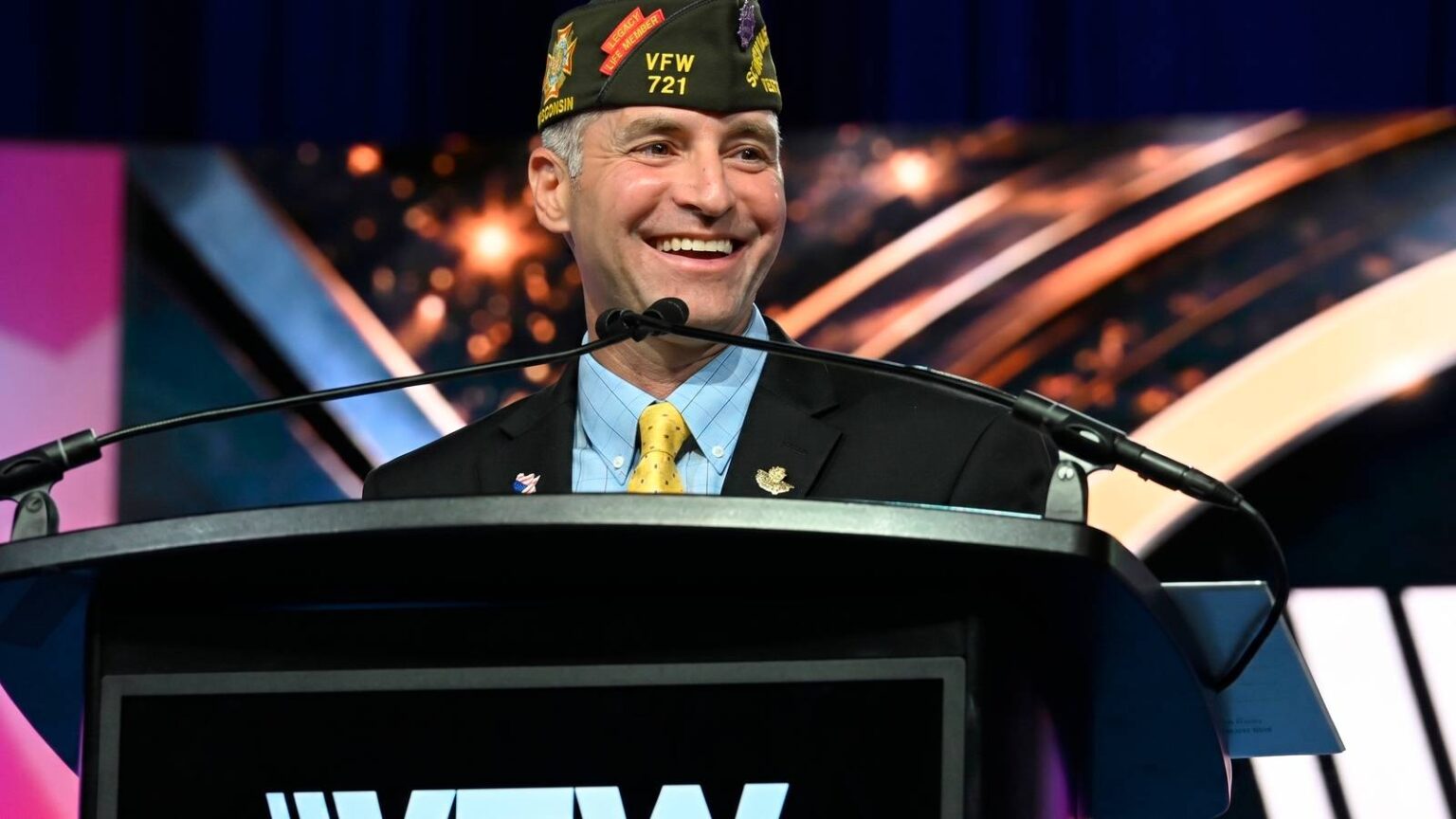 Iraq War Army Veteran Oversees 1.3M Veterans as Newest VFW Commander-In-Chief Iraq War Army Veteran Oversees 1.3M Veterans as Newest VFW Commander-In-Chief