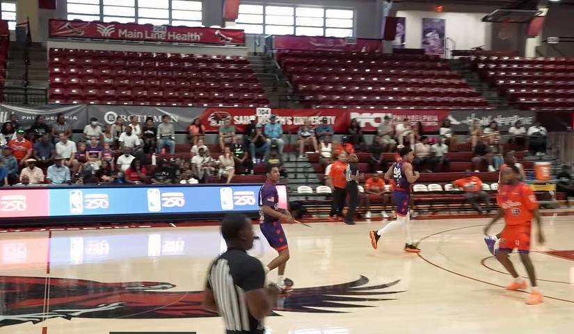 MBA All Star game on Saturday, July 25, 2026 drew a crowd of military spectators and fans. (MBA).