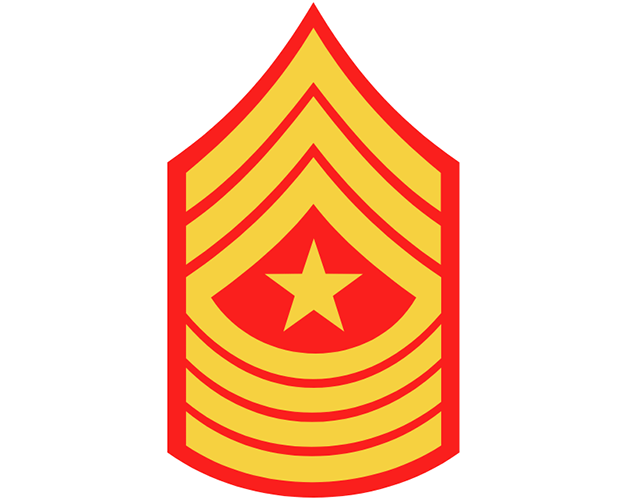 Marine Corps Sergeant Major insignia
