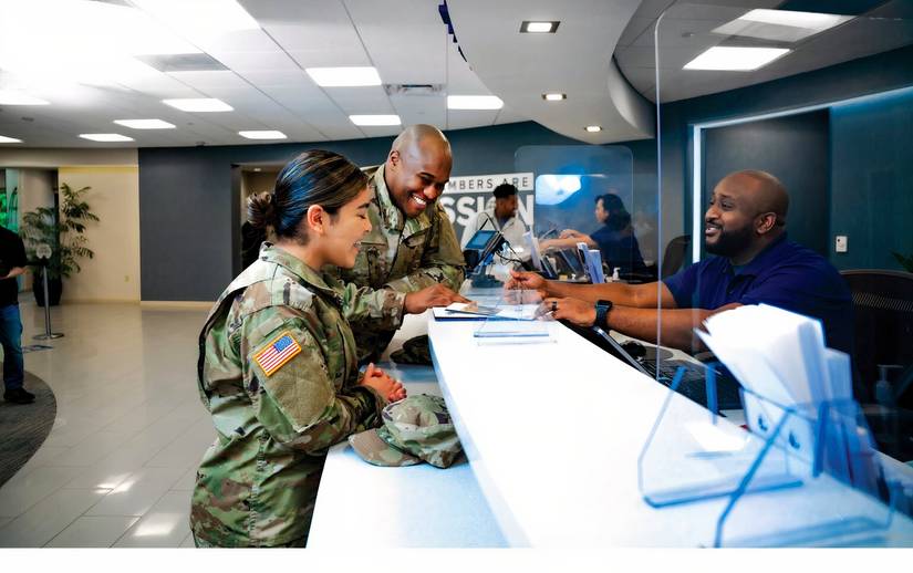 Hiring a veteran is a professional cause for Navy Federal Credit Union CEO Dietrich Kuhlmann. (NFCU).