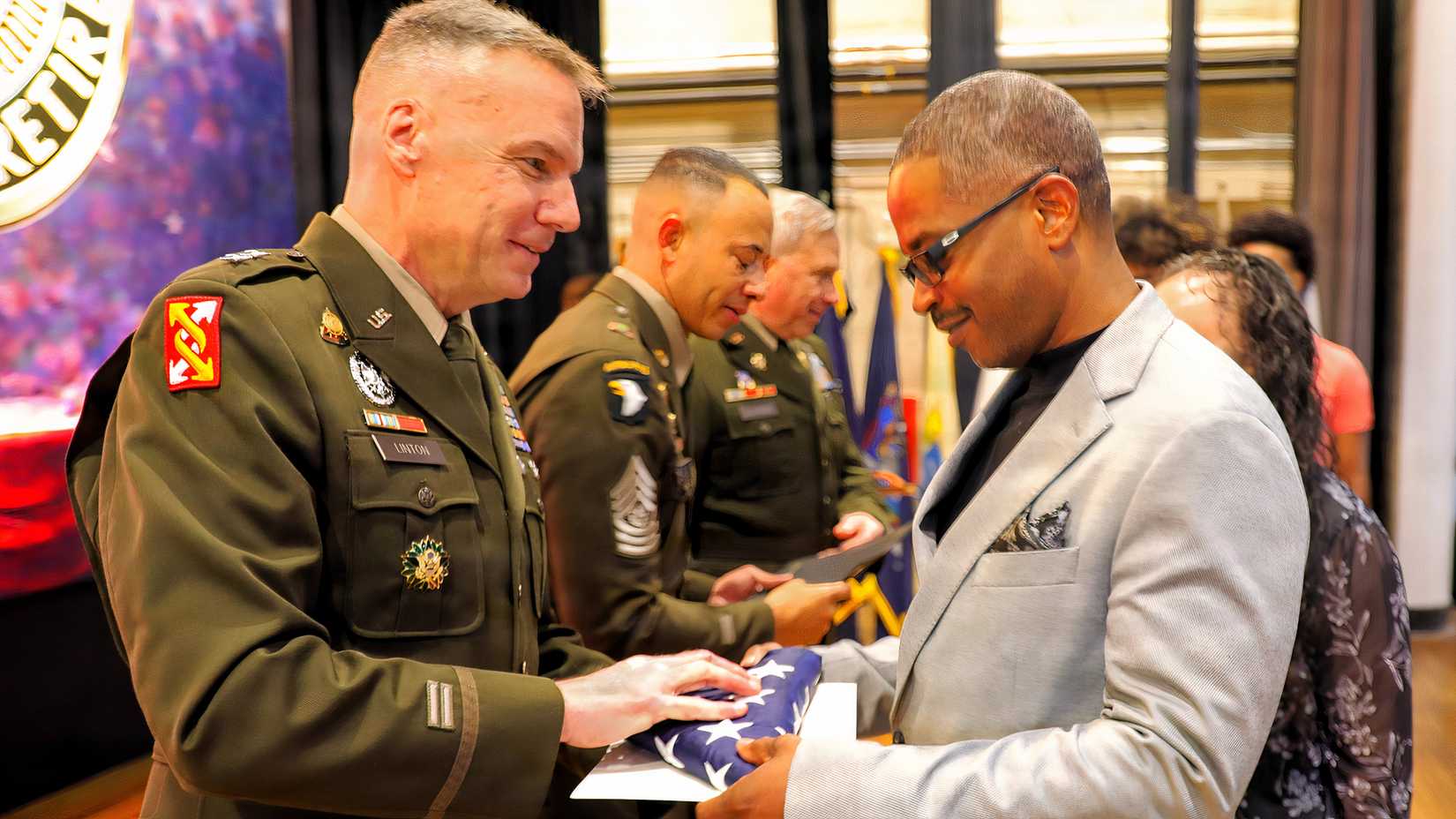 NJ Army Reserve retirement ceremony