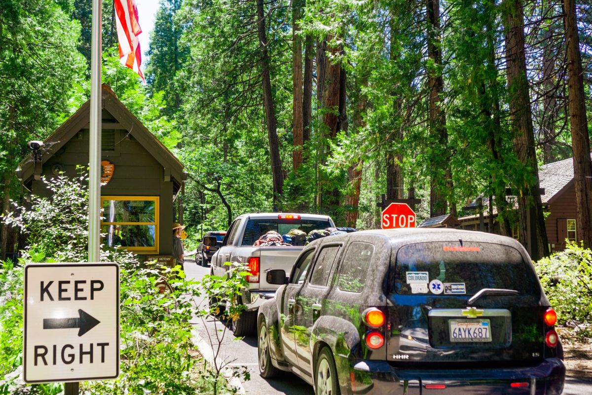 yosemite traffic