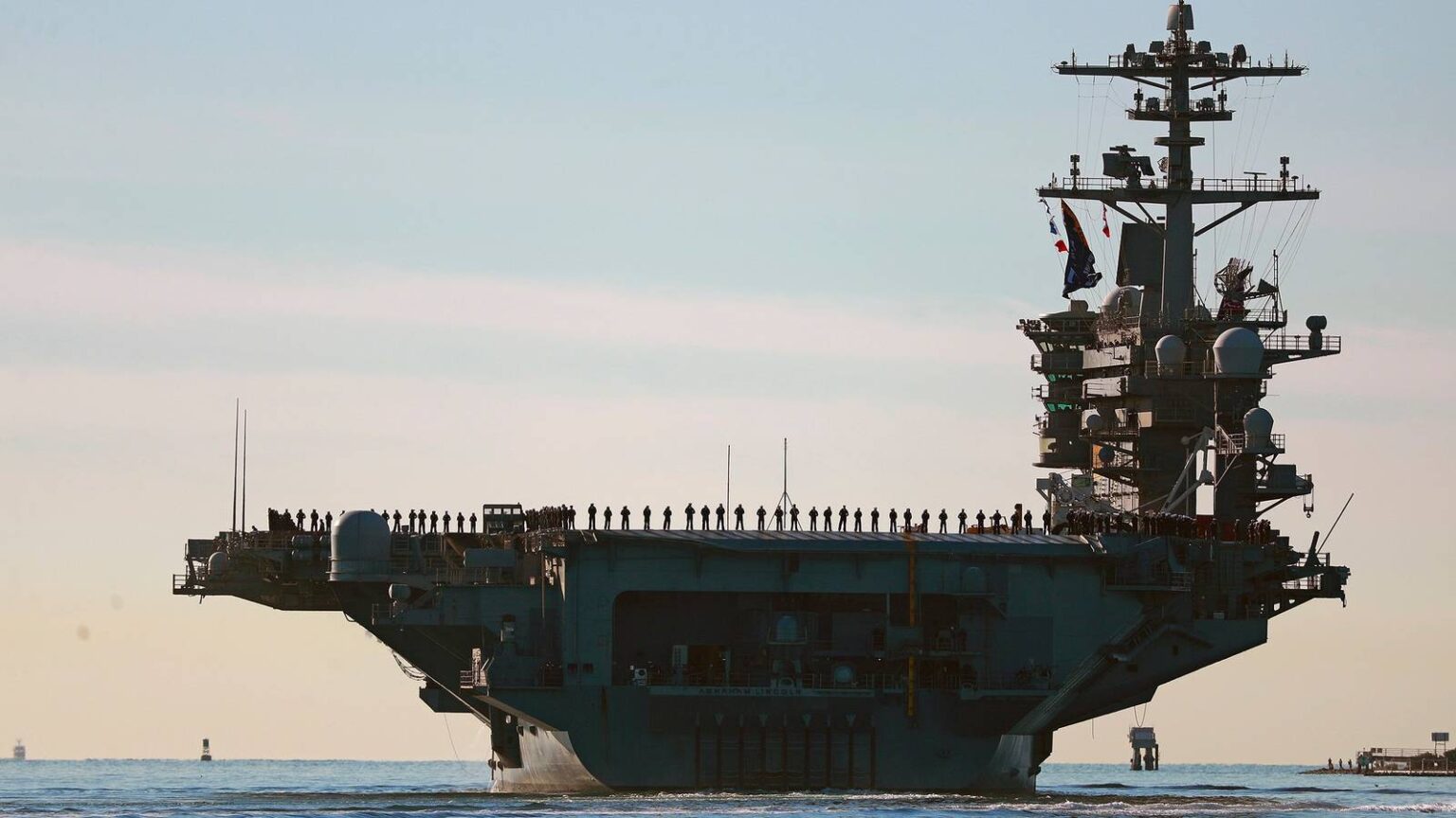 Top US Commander Visits Aircraft Carrier, Gaza Talks in Egypt and Other Mideast News