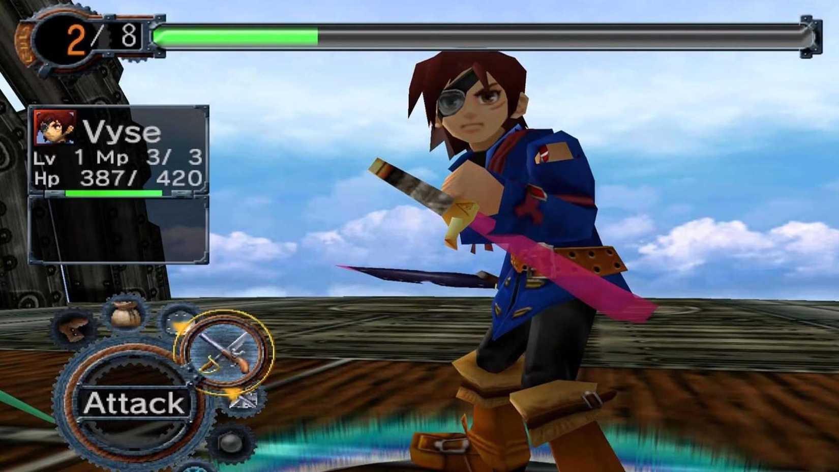 Combat In Skies of Arcadia Legends (1)