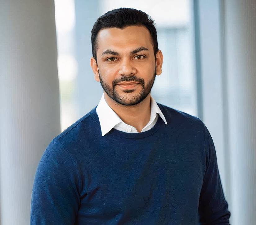 Amarjot Singh, founder & CEO of SkyLark Labs Inc., is building humanoid software to adapt robots for military use. (Skylark Labs).