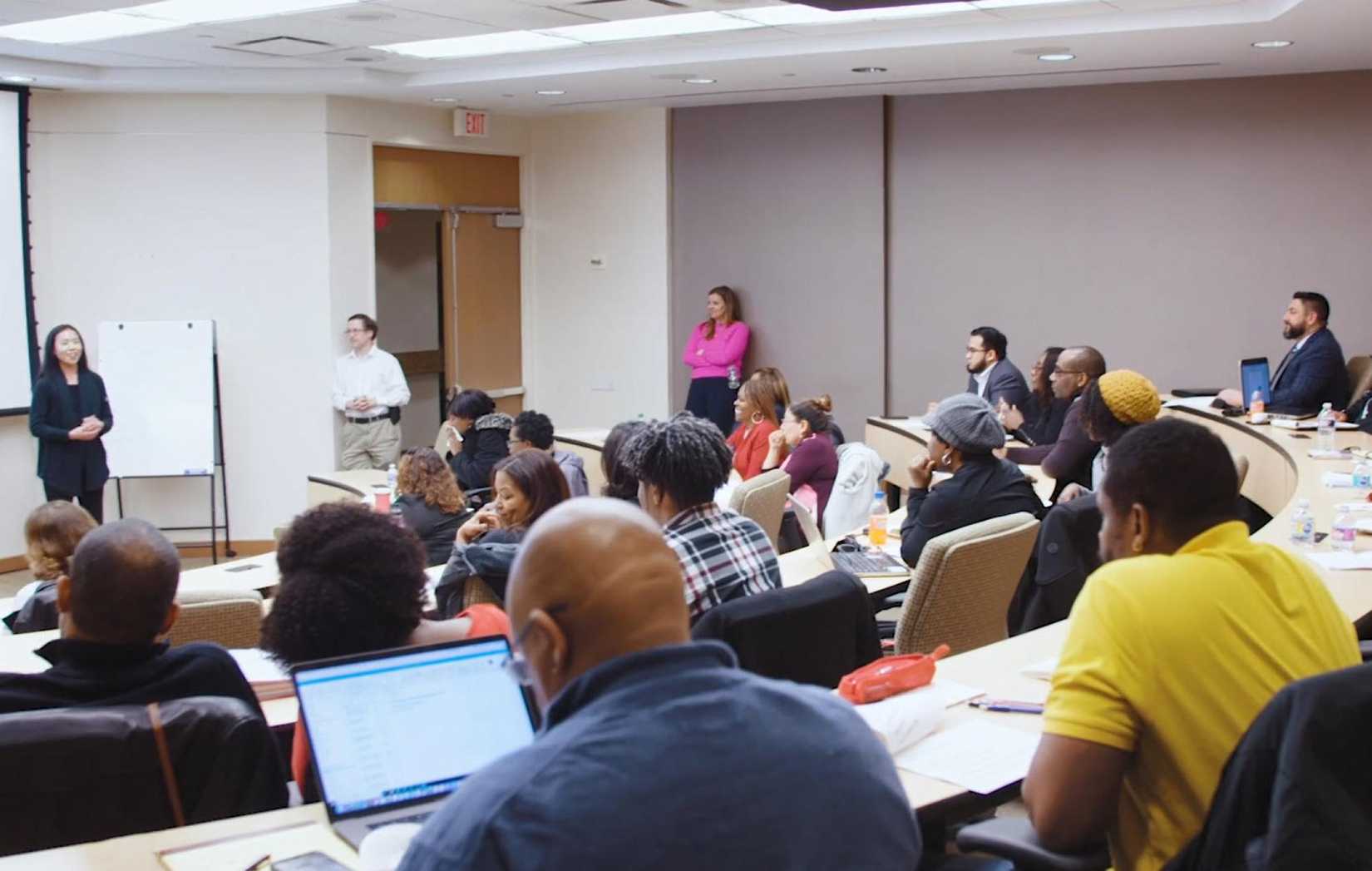 Clark Construction's SPP initiative is a no-cost, executive MBA-style course designed to help entrepreneurs grow their small businesses. (SPP).
