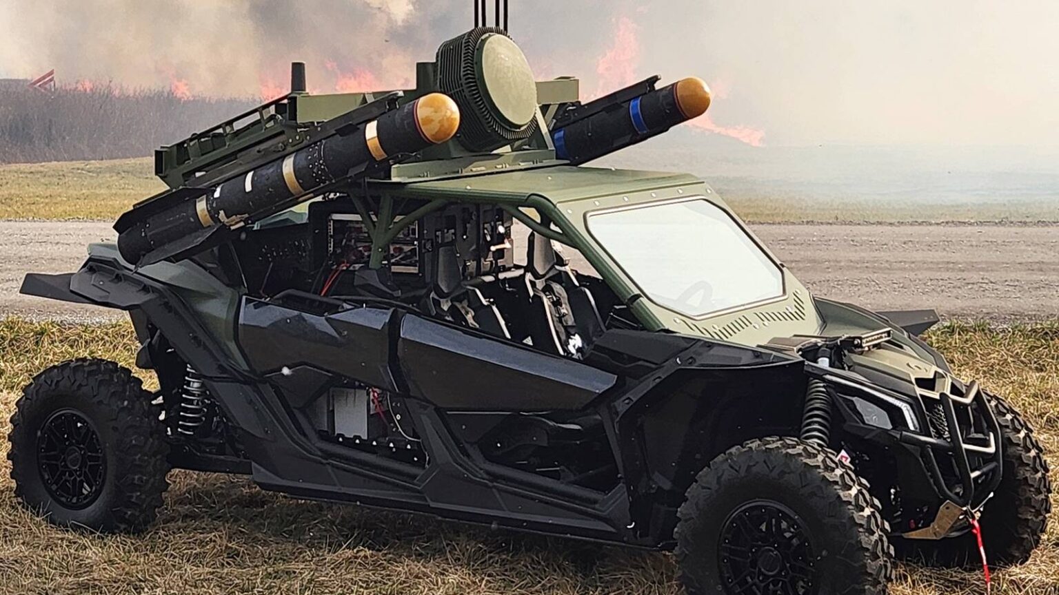 Marines Order 10 Hellfire-Armed Tempest Counter-Drone Vehicles