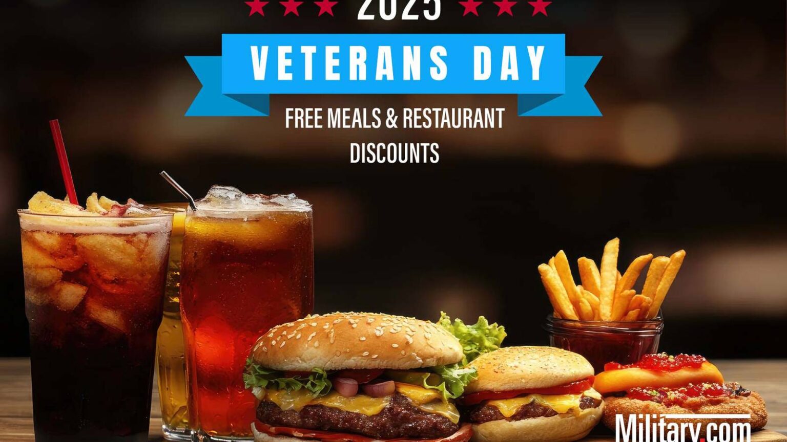 2026 Veterans Day Free Meals and Restaurant Deals and Discounts