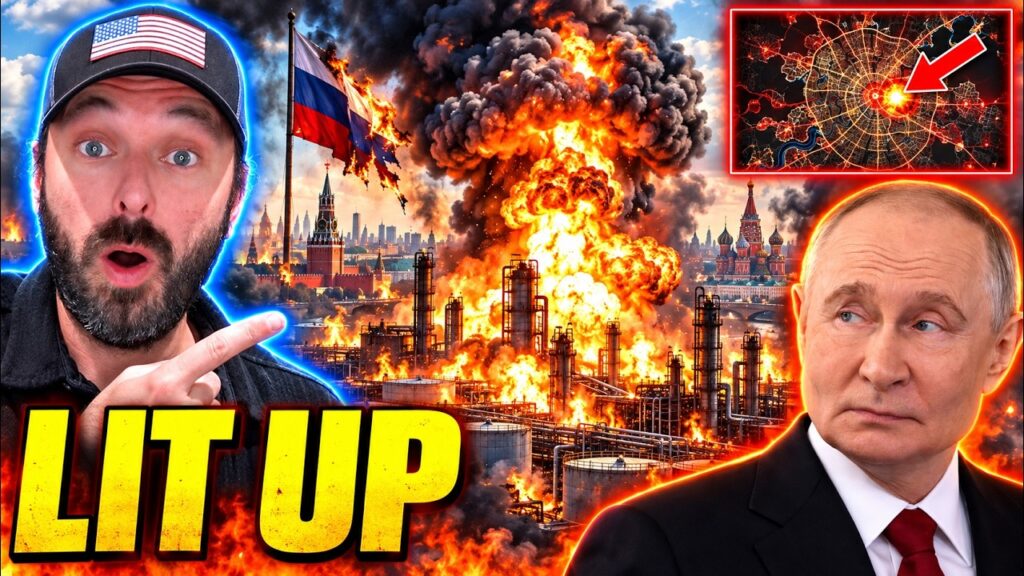 BREAKING: Russia ROCKED By Shock Attack – Moscow BURNS