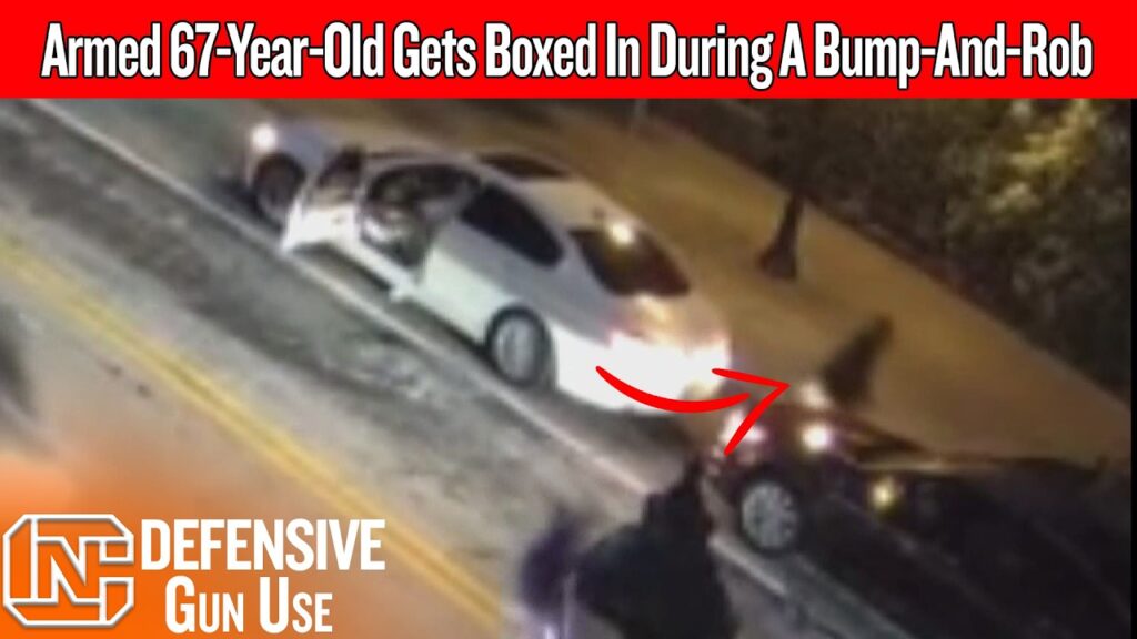 Armed 67-Year-Old Woman Gets Bumped, Chased, Boxed In… Then This Happened