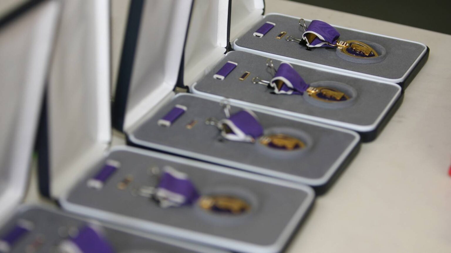 Family of Army Veteran Who Served in WWII Receives Purple Heart Decades After Service