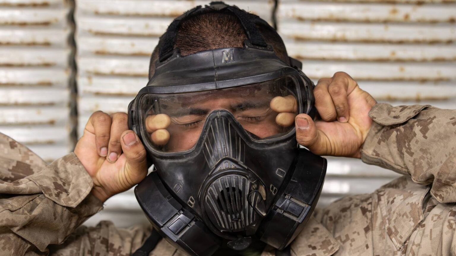 Marine Corps Requires Annual Gas Mask Fit Tests for All Marines Marine Corps Requires Annual Gas Mask Fit Tests for All Marines