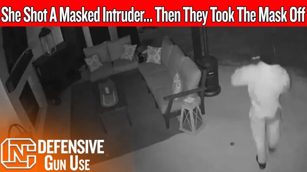 Woman Shoots Masked Intruder… Then Learns Who It Was