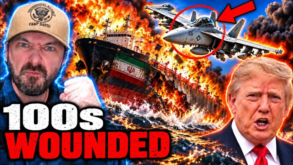 BREAKING: Trump BOMBS Iran Ship – Airport SMASHED