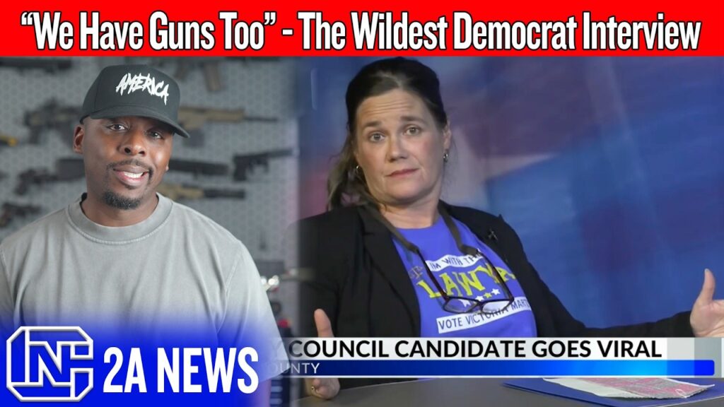 Democrat Says We Have Guns Too!