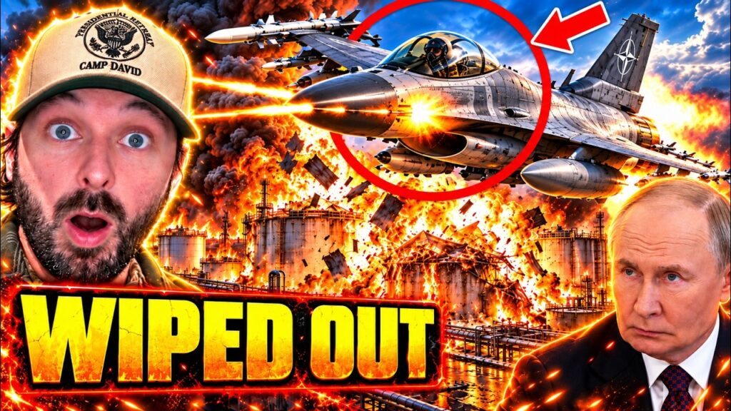 Russia Oil Targets LIT UP In Shock Attack – NATO Jets OPEN FIRE