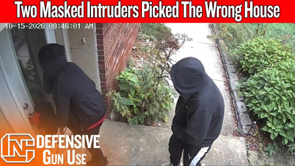 Two Masked Men Broke Into His Home… Then He Made One Big Mistake