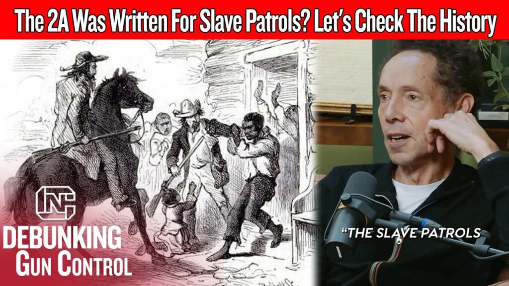 Malcolm Gladwell Says Slave Patrols Were The Real Reason For The Second Amendment