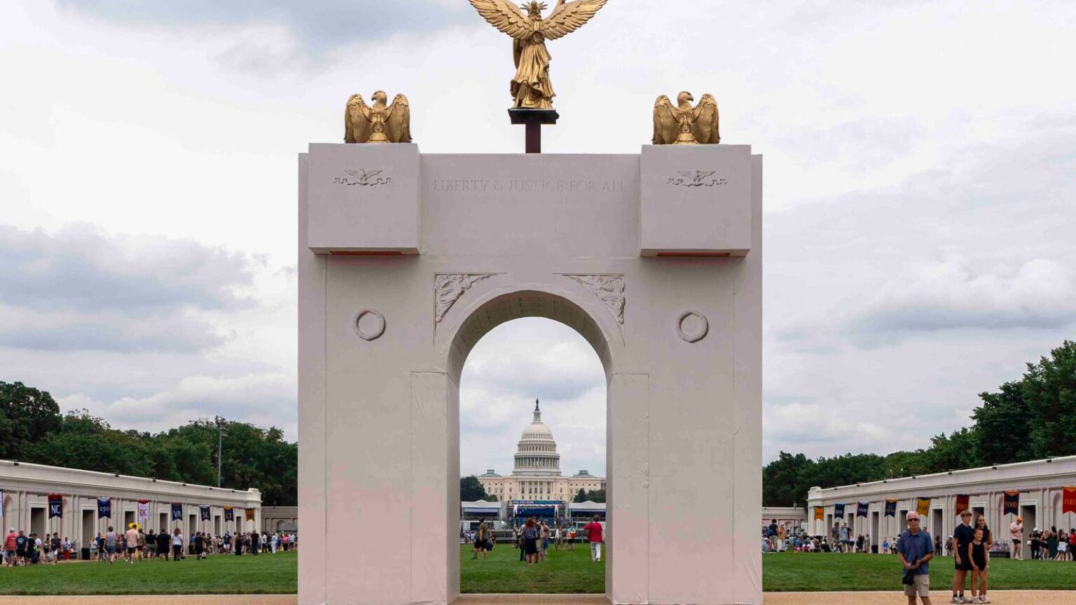 Virginia and D.C. Sue Over Trump’s Arch, Adding to Legal Challenges as Government Wants Work to Begin Virginia and D.C. Sue Over Trump’s Arch, Adding to Legal Challenges as Government Wants Work to Begin