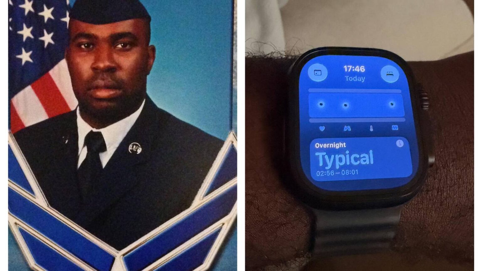 Air Force Veteran Diagnosed With Sleep Apnea After Apple Watch Warning