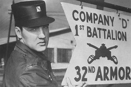 Elvis Presley in the Army