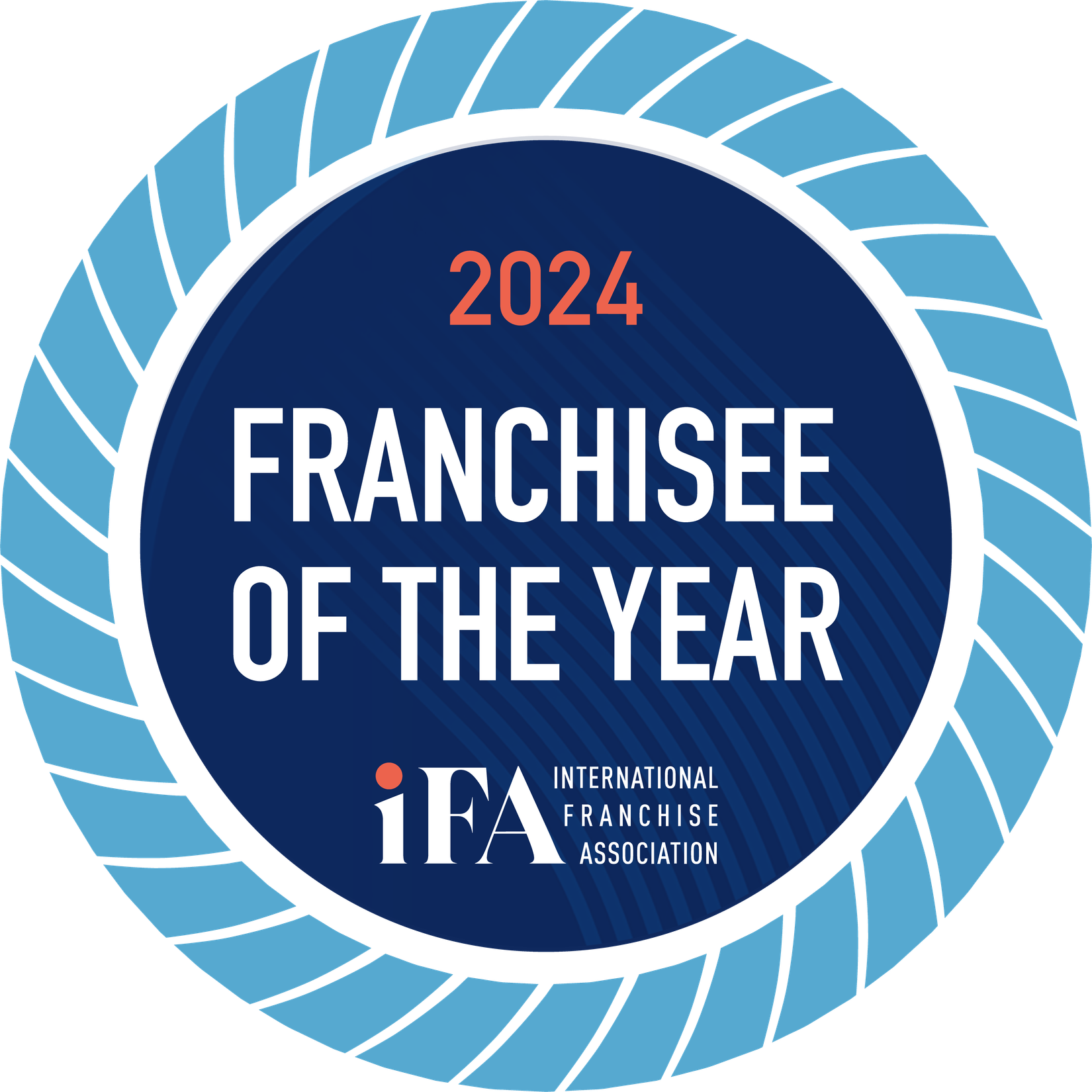 RNR Tire Express was named Franchisee of the Year in 2024 by the International Franchise Assocation. (IFA).