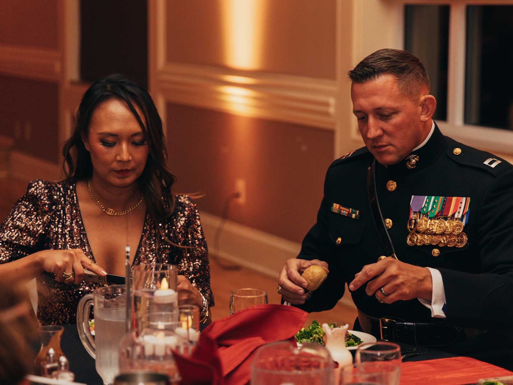 Marine Corps birthday ball Lejeune dinner