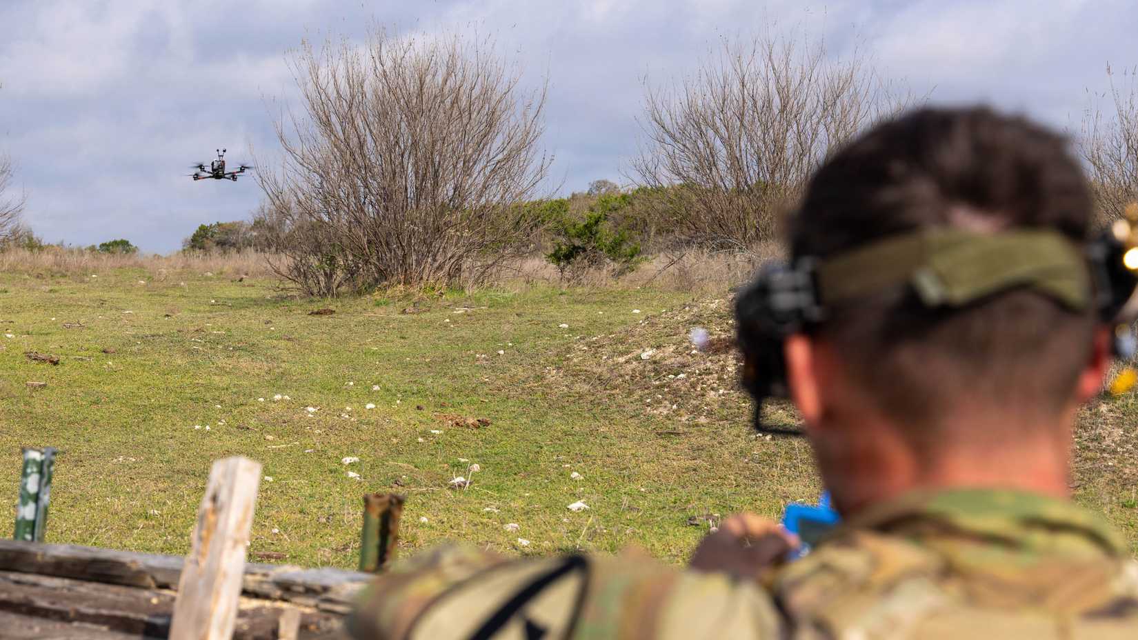 Spc. Ian Zinsmeister, an infantryman assigned to the 2nd Squadron