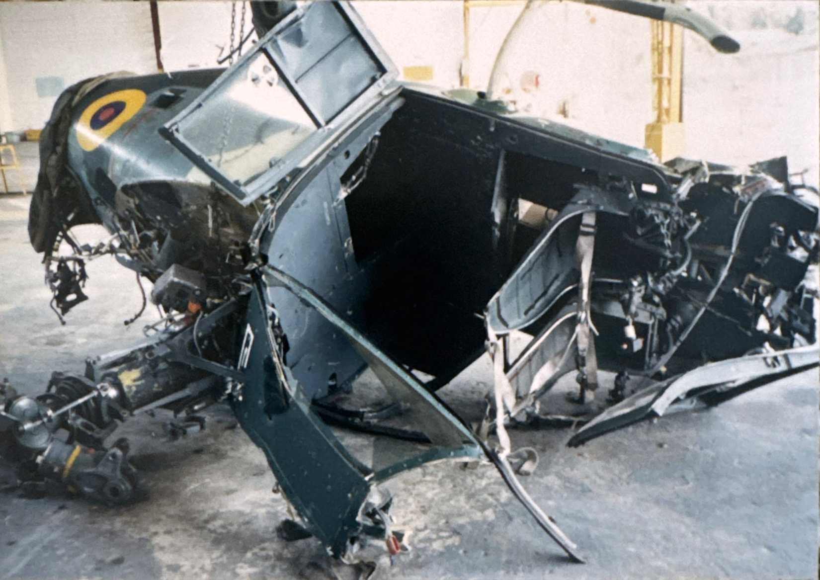 Wreckage Gazelle 1996